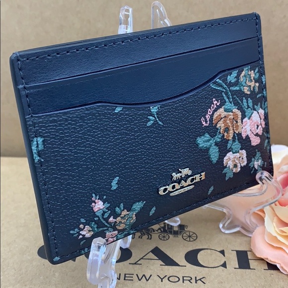 COACH Card Case im gold/midnight multi - Picture 16 of 16